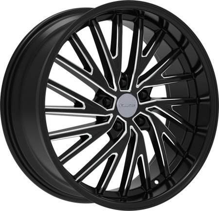 ELURE Style 53 20" x 8.5" Black And Milled Wheels