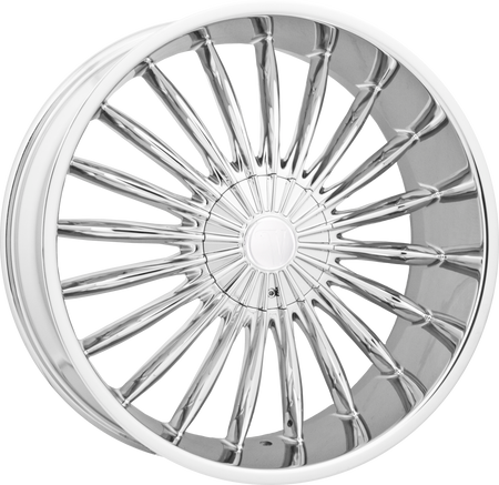 VELOCITY Style 11 22" x 8" Chrome Wheels