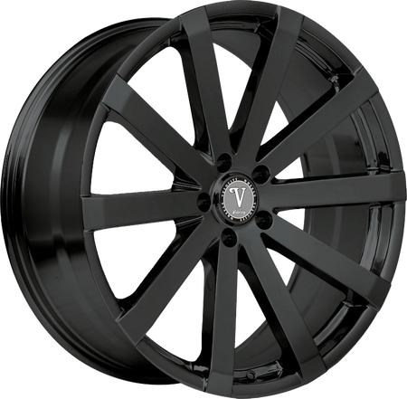 VELOCITY Style 12 22" x 8" Full Black Wheels