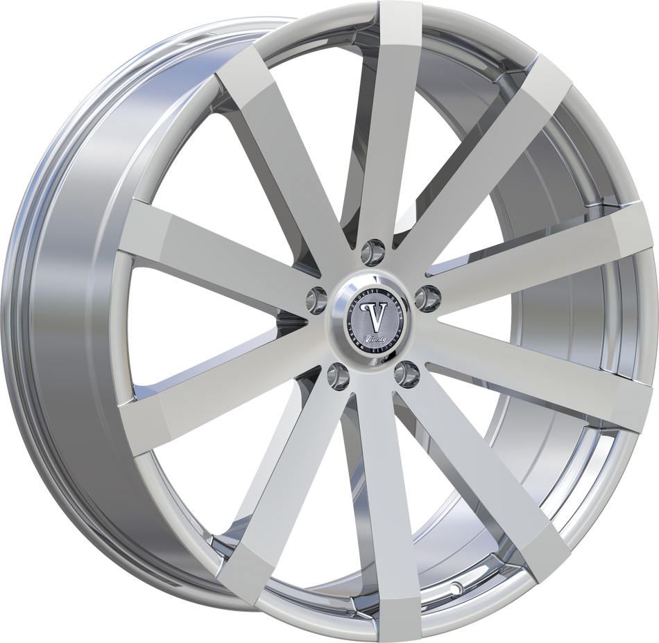 VELOCITY Style 12 22" x 8" Chrome Wheels