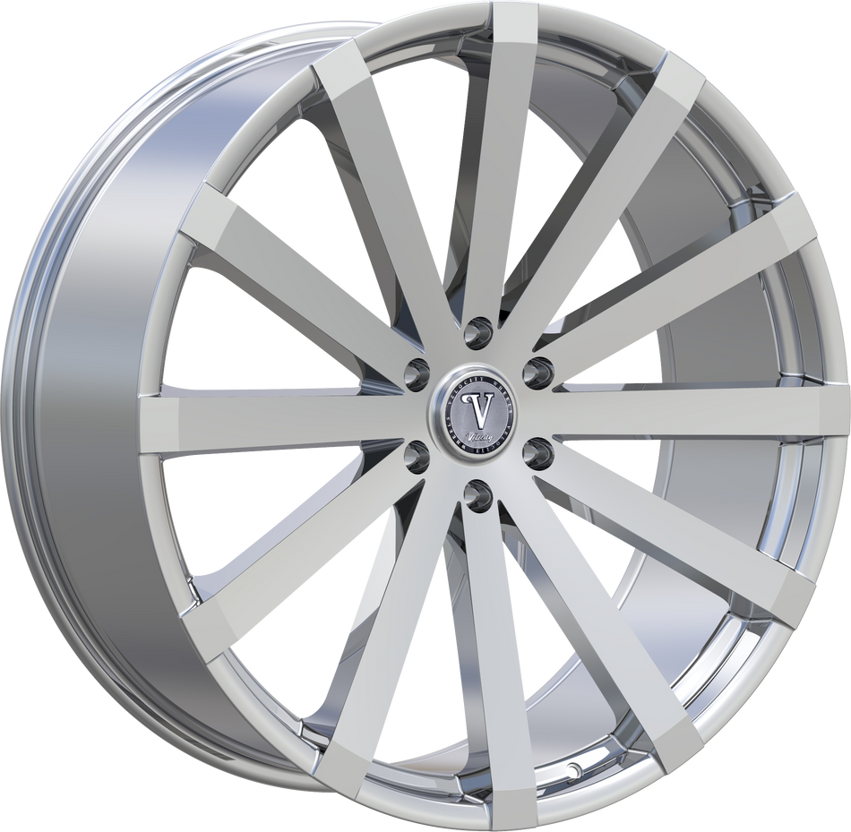 VELOCITY Style 12 22" x 8" Chrome Wheels