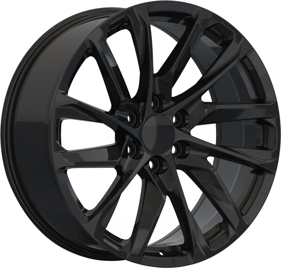 REPLICA Style 205 22" x 9" Gloss Black Wheels