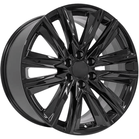 Replica Style 206 26" x 10" 6X139.7 Full Gloss Black Wheels