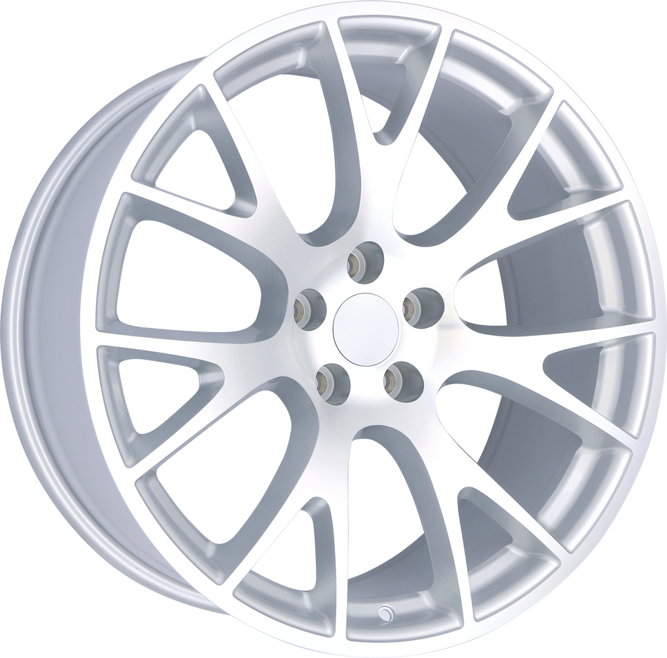 REPLICA Style 218 20" x 11" Silver Machined Wheels