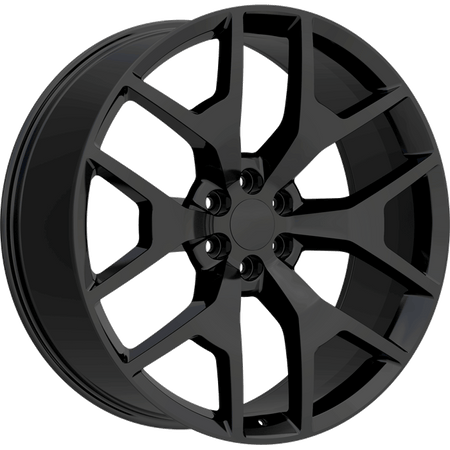 REPLICA Style 288 22" x 9.5" Gloss Black Wheels