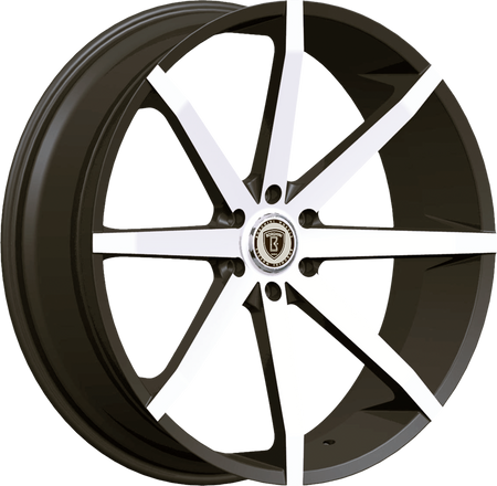 BORGHINI Style 29 26" x 10" Black Machined Wheels