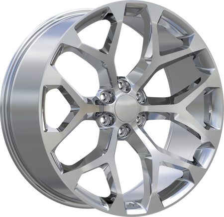 REPLICA Style 348 22" x 9.5" Chrome Wheels