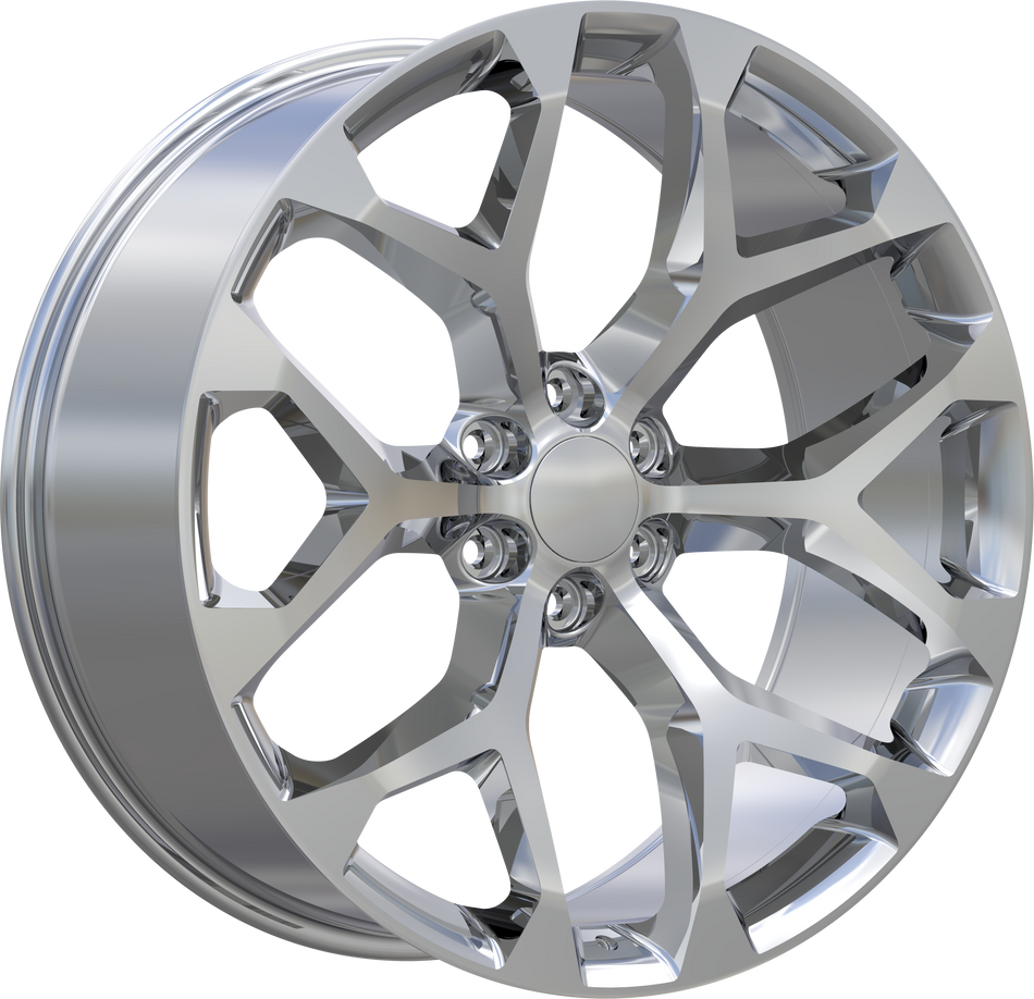 REPLICA Style 348 22" x 9.5" Chrome Wheels