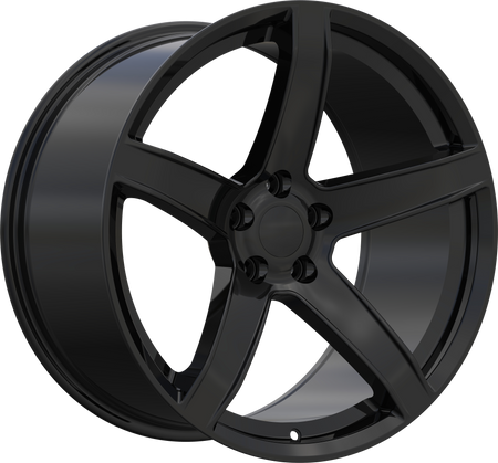 Replica Style 358 Gloss Black 22" x 9.5"