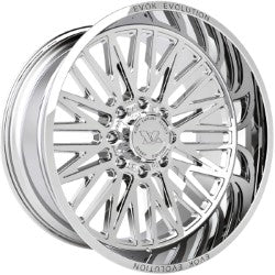 Evok Style 502 24" x 12" 8X165 Chrome Wheels