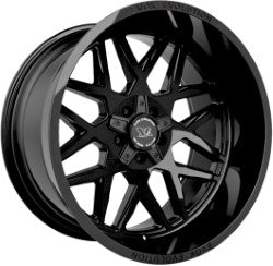 Evok Style 504 20" x 10" 6X135 / 6X139.7 Full Gloss Black Wheels