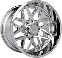 Evok Style 504 20" x 10" 8X180 Chrome Wheels