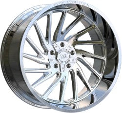 Evok Style 505 22" x 12" 6X135 / 6X139.7 Chrome Wheels