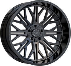 Evok Style 506 20" x 9" 5X127 / 5X139.7 Full Gloss Black Wheels