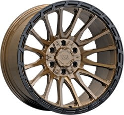 Evok Style 601 20" x 10" 5X127 / 5X139.7 Bronze Wheels
