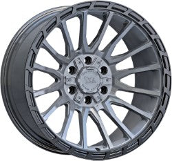 Evok Style 601 20" x 10" 6X135 / 6X139.7 Silver And Machined Wheels
