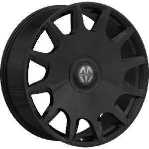 Massiv Style 927 22" x 9" 5X114.3 / 5X120 Full Gloss Black Wheels