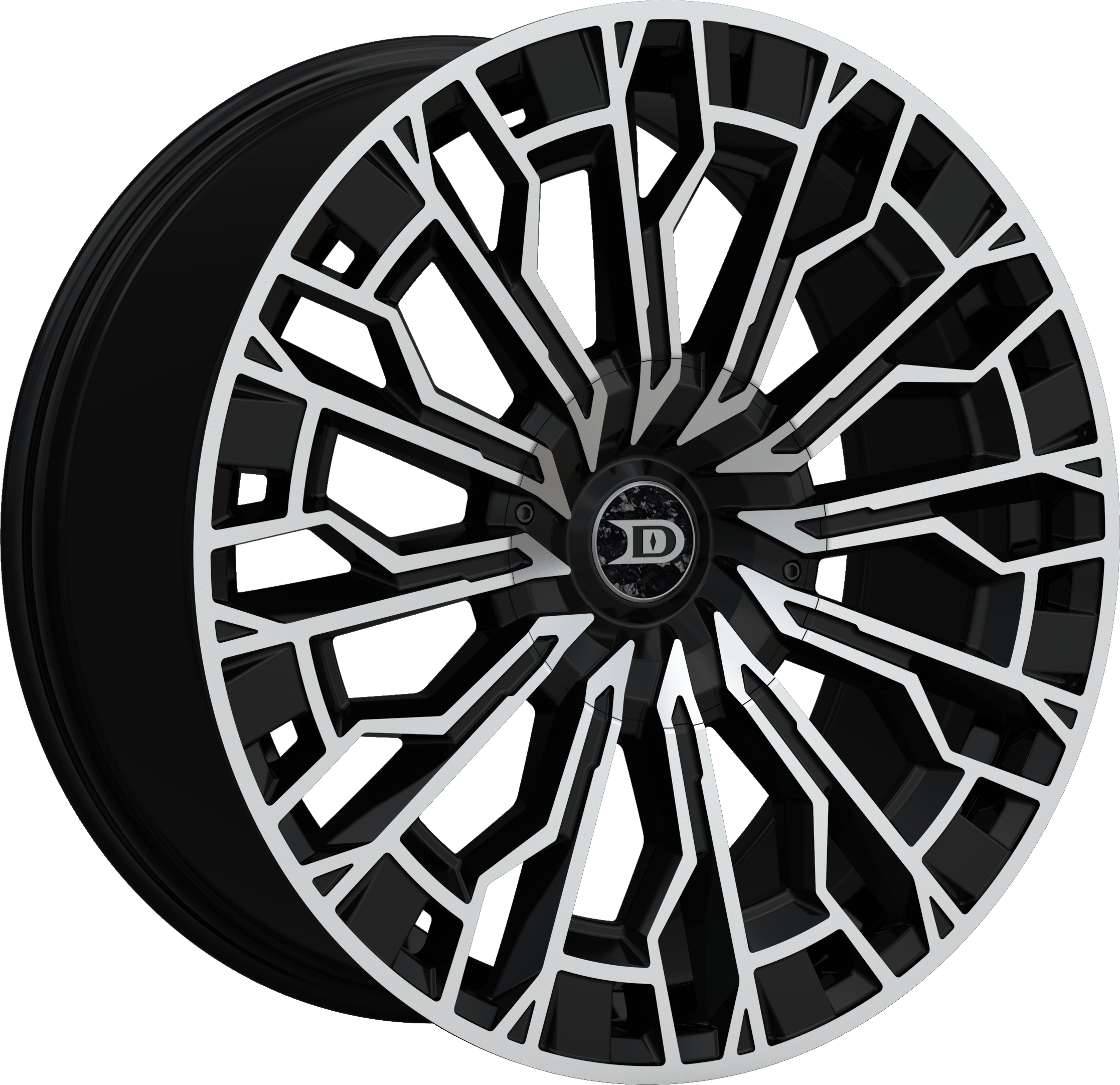 Drastic Style DS11 Black Machined 20" x 8.5"