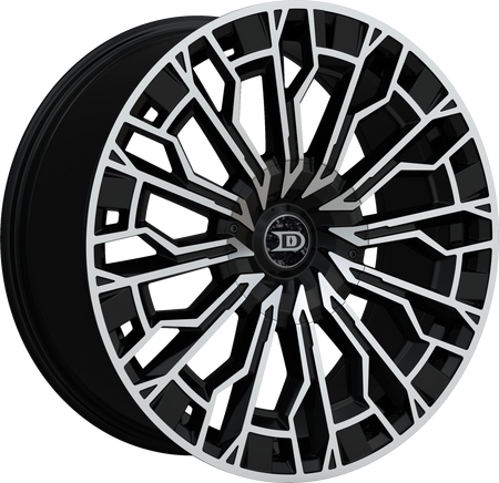 Drastic Style DS11 Black Machined 20" x 8.5"