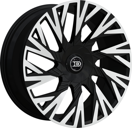 Drastic Style DS13 Black Machined 20" x 8.5"