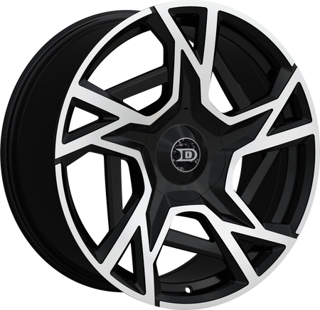 Drastic Style DS7 Black Machined 20" x 8.5"