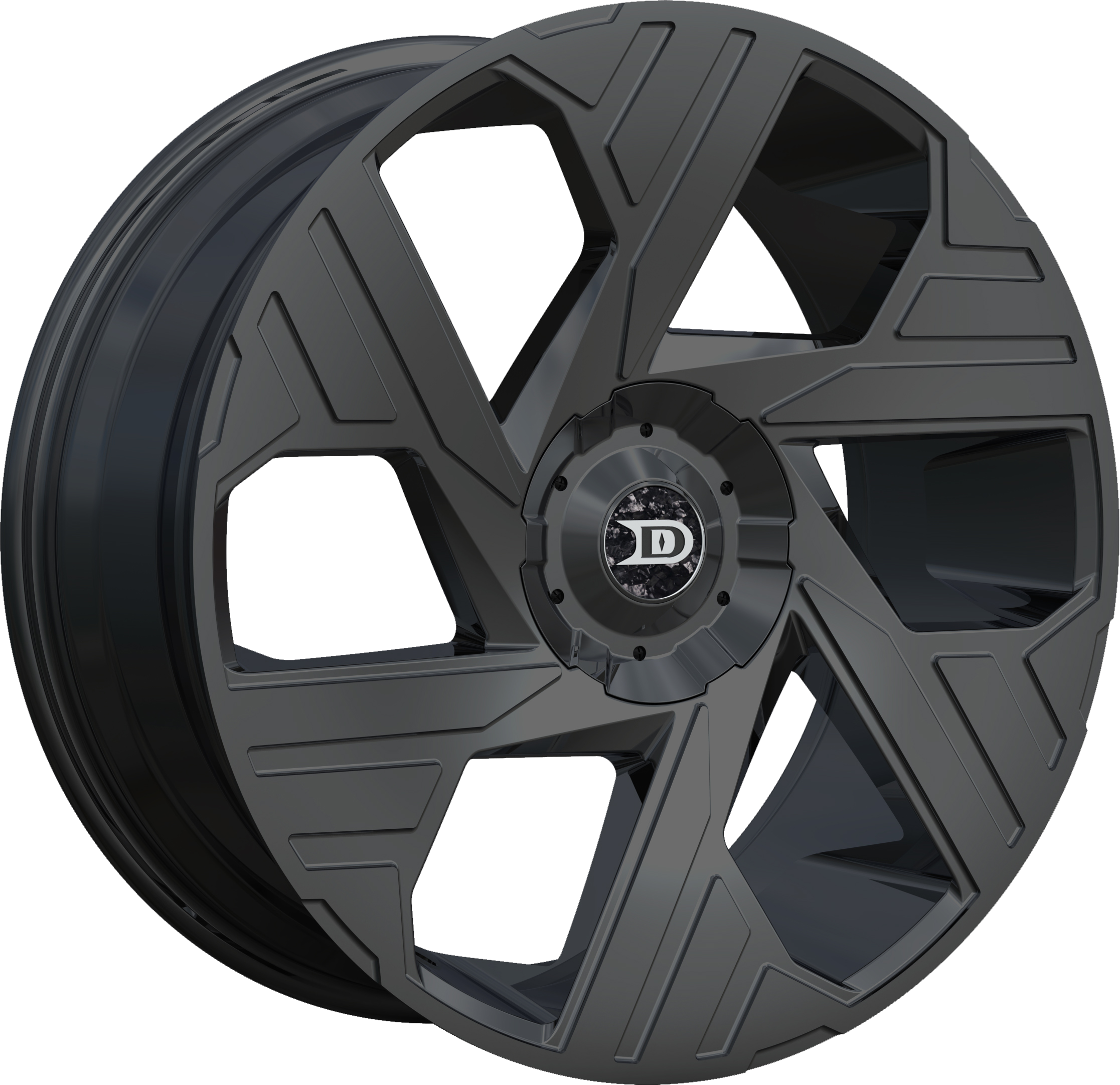 Drastic Style DS8 Black 20" x 8.5"