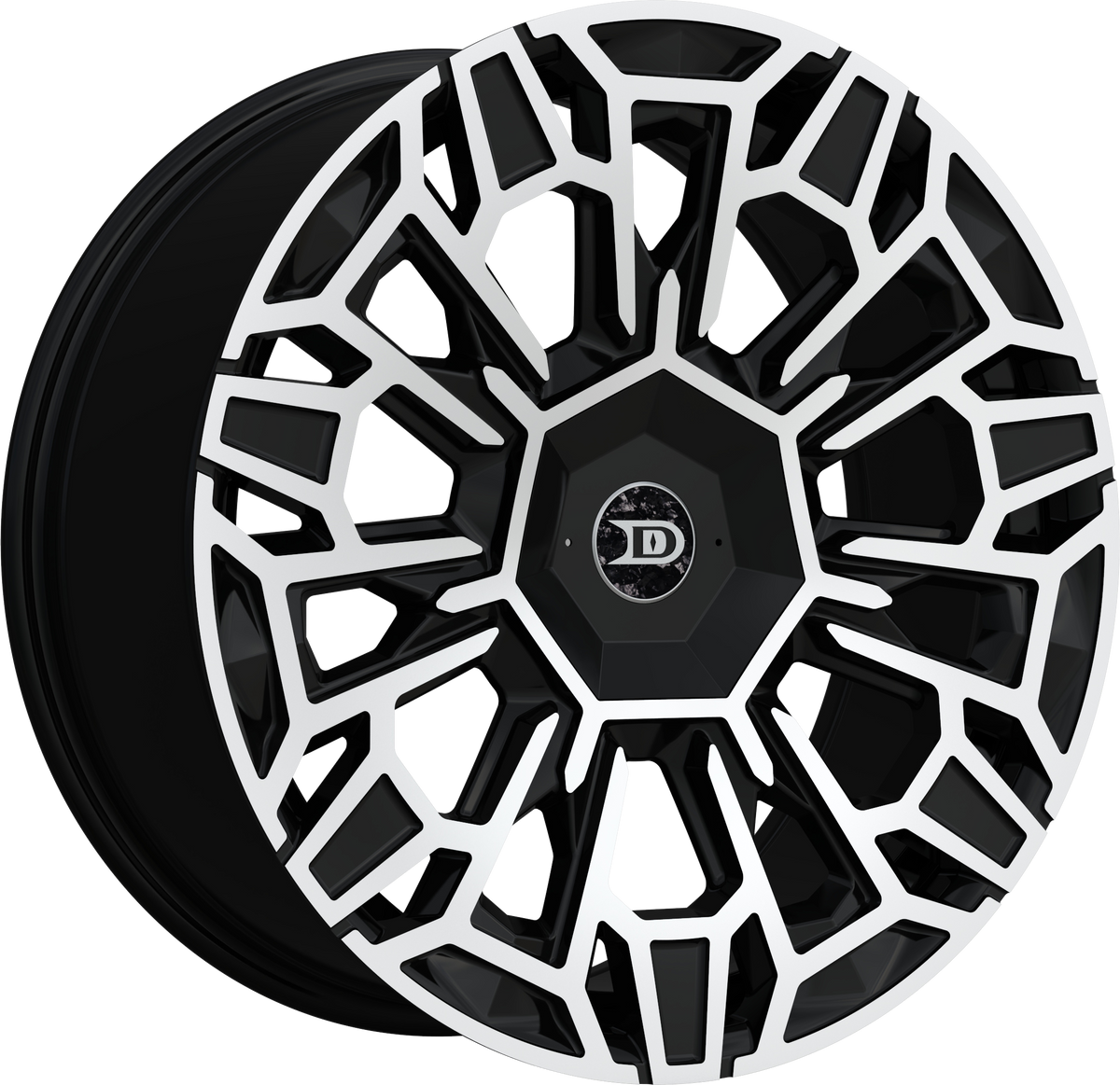 Drastic Style DS9 Black Machined 20" x 8.5"