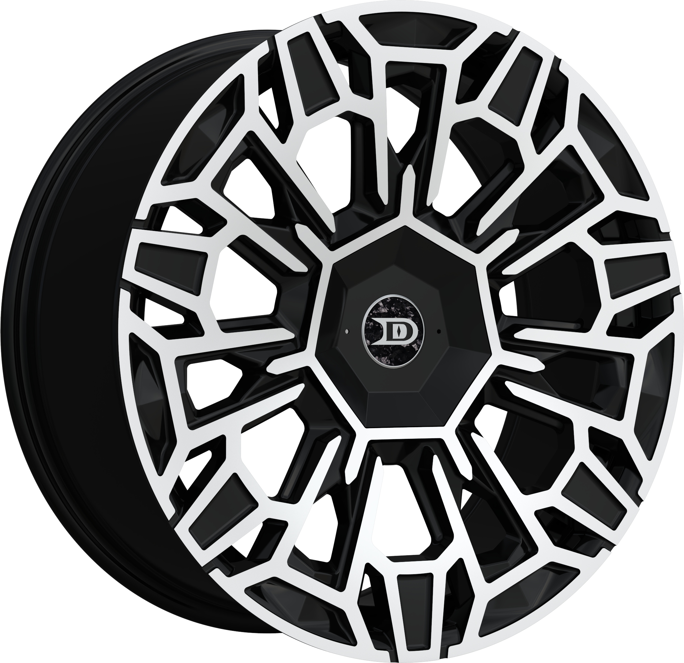 Drastic Style DS9 Black Machined 20" x 8.5"