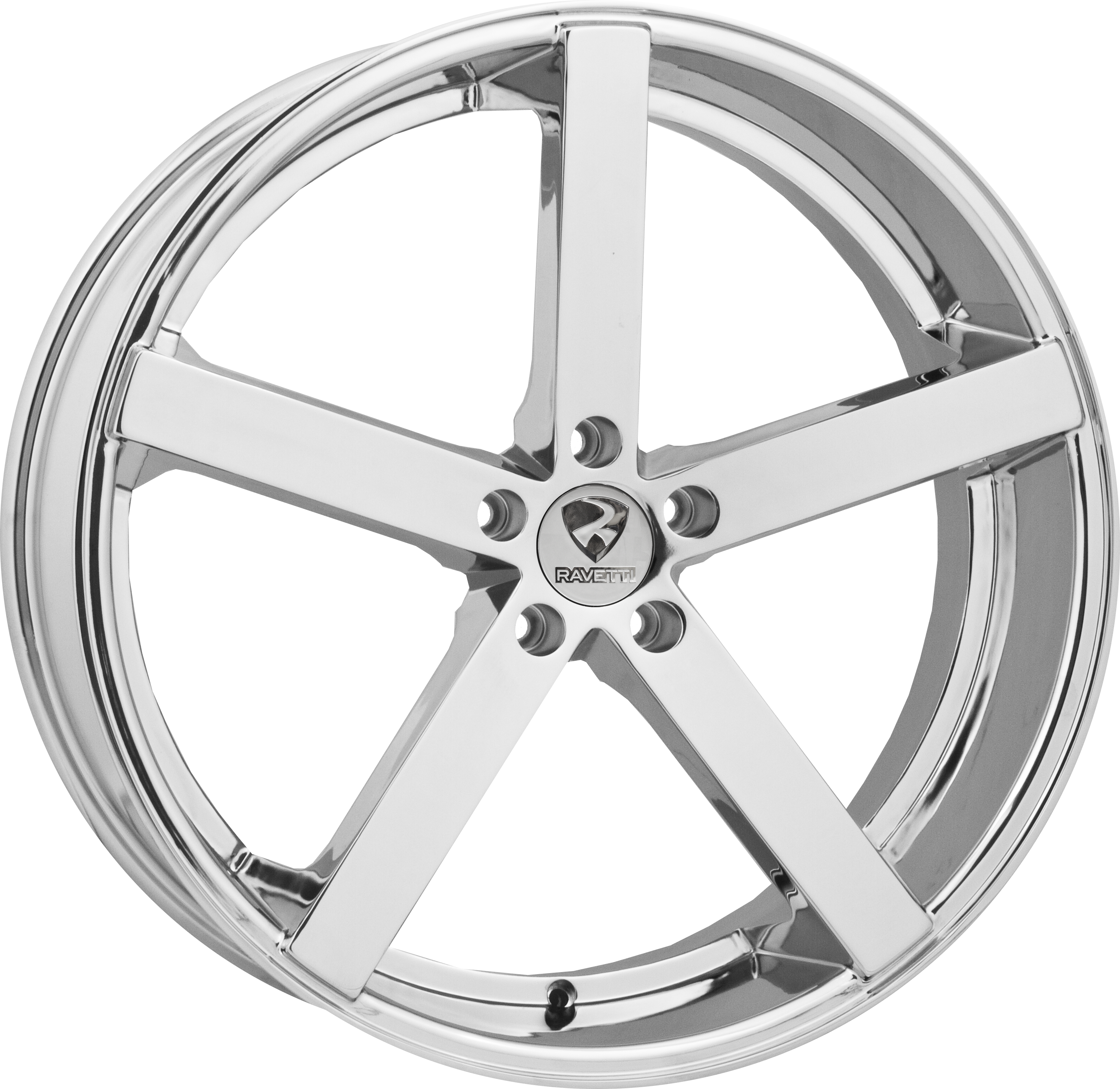 RAVETTI Style M2 20" x 10" Chrome Wheels
