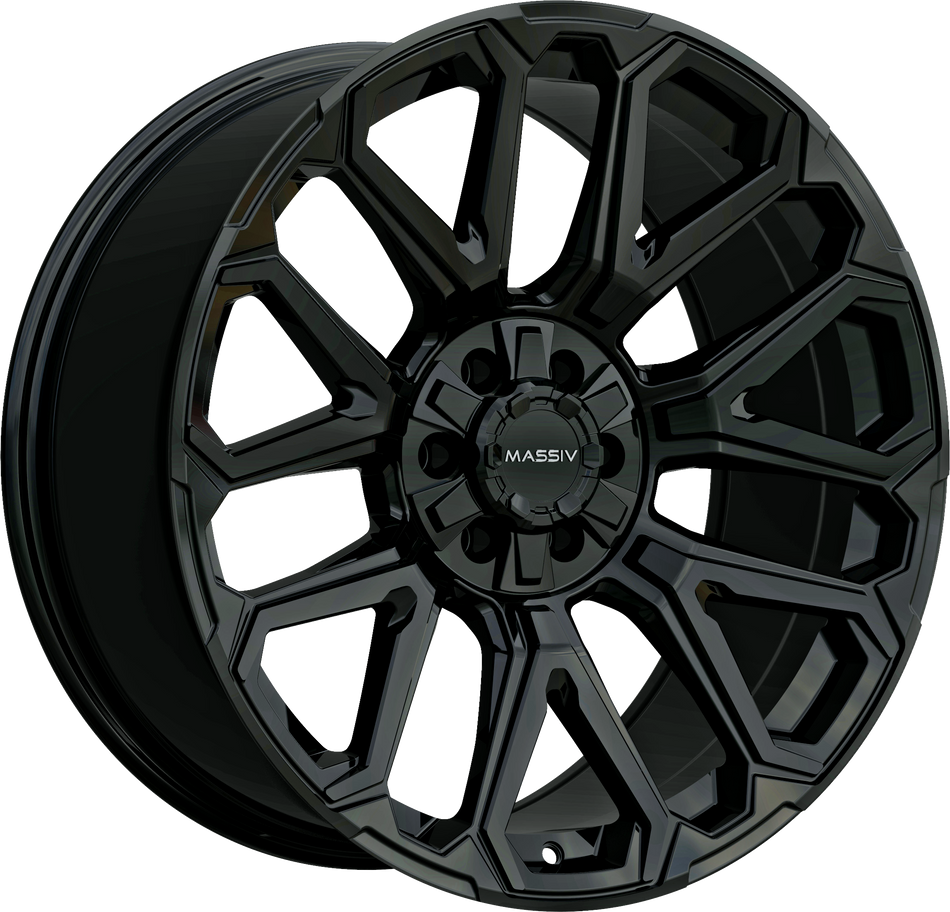MASSIV OFF-ROAD Style OR5 20" x 9" Gloss Black Wheels